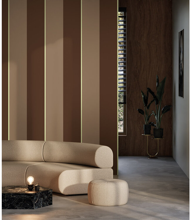 Bold Stripes | Strepen behang door Frans Uyterlinde | 97,4 x 280 cm
