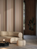 Herhaalbaar Bold Stripes | Strepen behang door Frans Uyterlinde