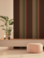 Herhaalbaar Bold Stripes | Colorful striped wallpaper by Frans Uyterlinde