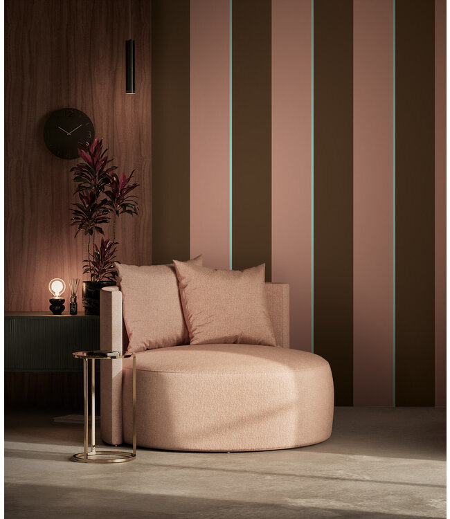 Bold Stripes | Colorful striped wallpaper by Frans Uyterlinde | 97.4 x 280 cm