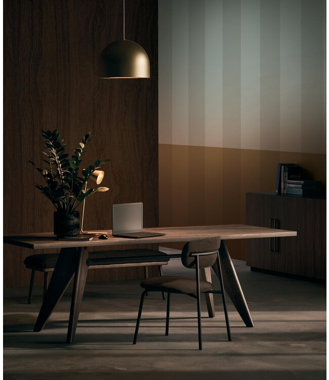 Gradient Stripes | Gestreifte Tapete von Frans Uyterlinde | 97,4 x 280 cm