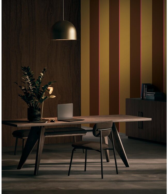 Bold Stripes | Strepen behang door Frans Uyterlinde | 97,4 x 280 cm