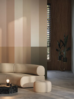 Wandvullend Gradient Stripes Multicolor | Strepen behang door Frans Uyterlinde