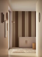 Herhaalbaar Bold Stripes | Tapete mit bunten Streifen von Frans Uyterlinde