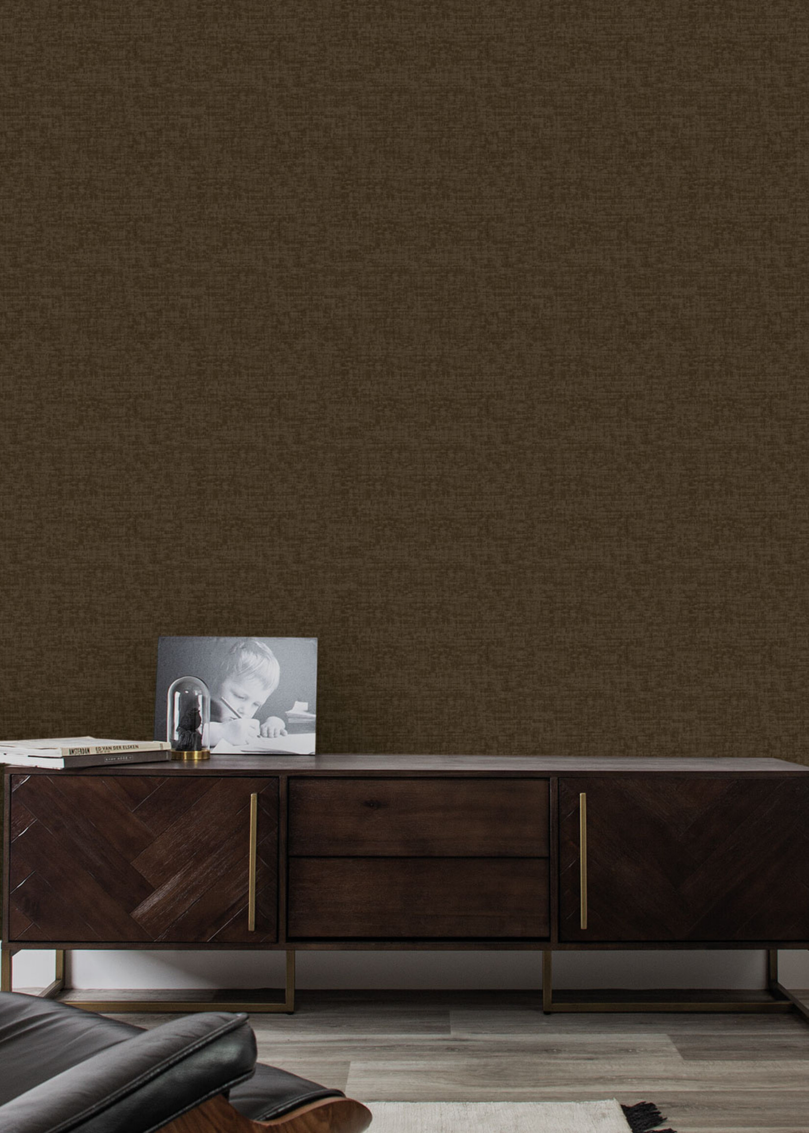 Afwasbaar | Voelbare textuur Hotel Chique Tapete, Bologna, 53 x 1000 cm