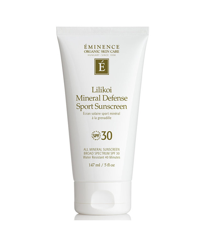 Éminence Organics Lilikoi Mineral Defense Sport Sunscreen SPF30