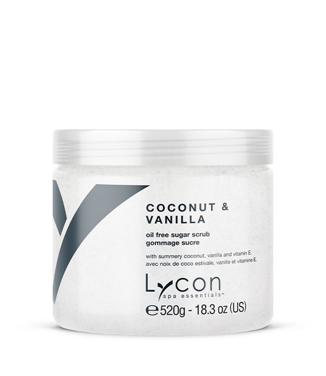 Oil Free Sugar Scrub | Coconut & Vanilla