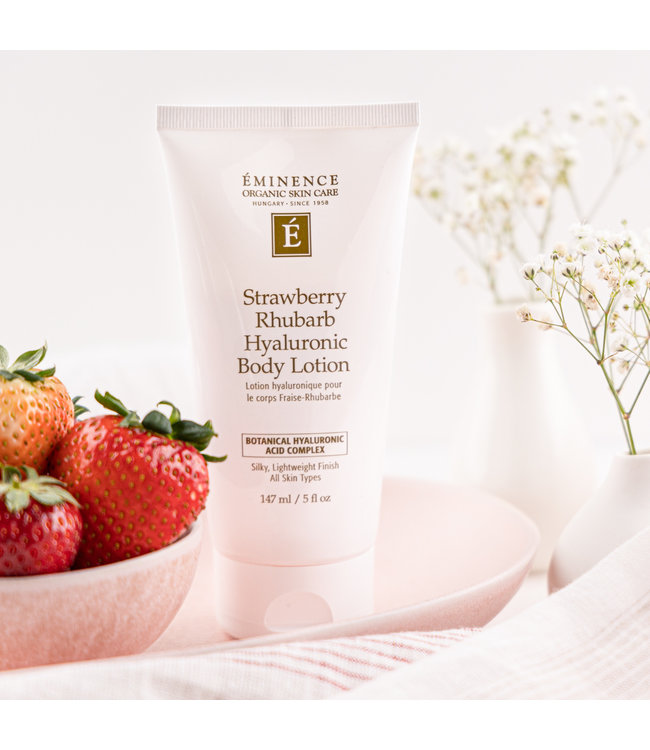 Éminence Organics Strawberry Rhubarb Hyaluronic Body Lotion