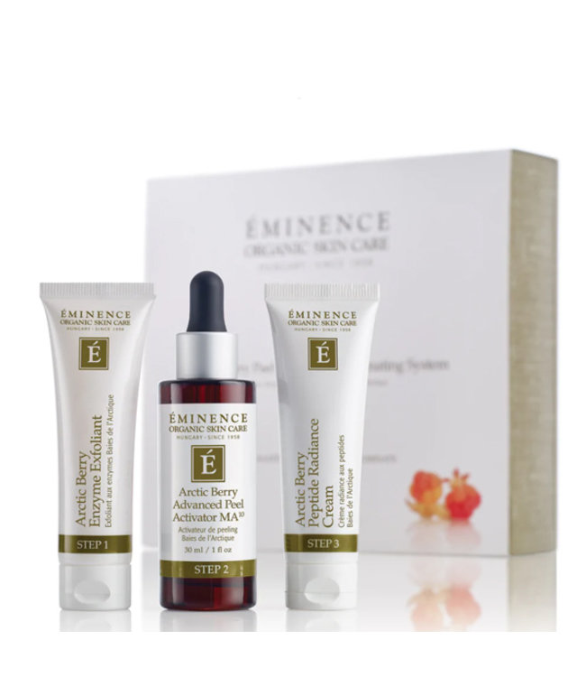 Éminence Organics Arctic Berry Peel & Peptide Illuminating System