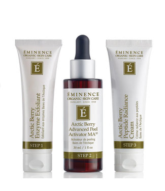 Éminence Organics Arctic Berry Peel & Peptide Illuminating System