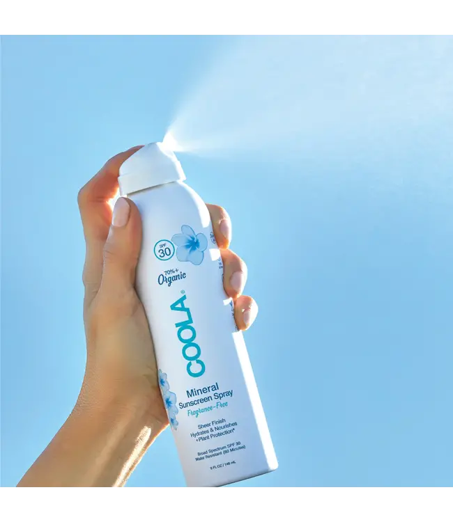 Coola Mineral Body Sunscreen Spray SPF 30 | Unscented