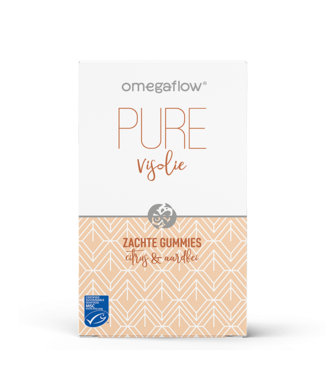 Omegaflow MSC Pure visolie zachte gummies Omega-3