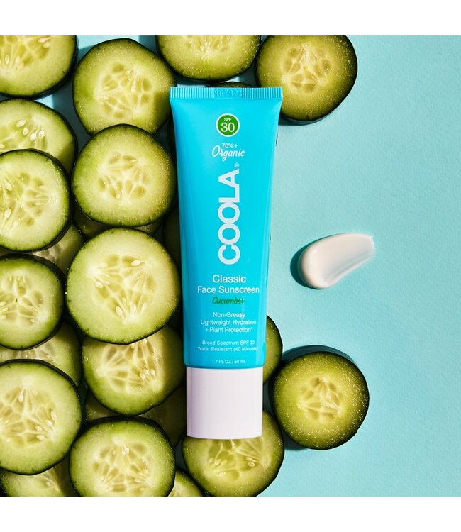 Coola Classic Face Lotion SPF 30 | Cucumber