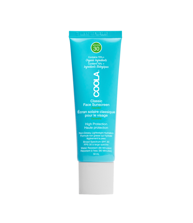 Coola Classic Face Lotion SPF 30 | Cucumber