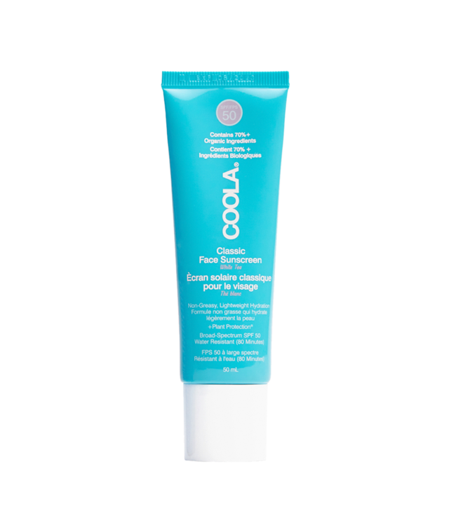 Coola Classic Face Lotion SPF 50 | White Tea