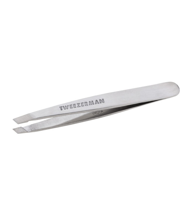 Tweezerman Mini Slant Tweezer Pincet | Stainless Steel