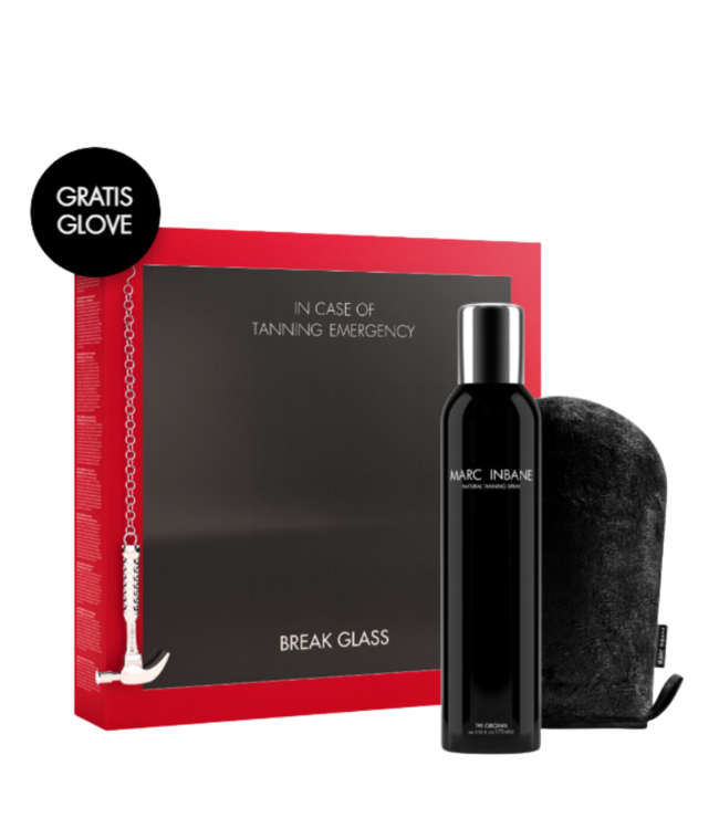 Marc Inbane Break Glass Set | Natural Tanning Spray + GRATIS GLOVE