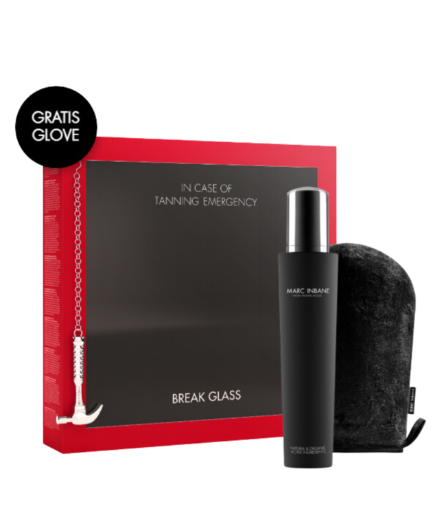 Marc Inbane Break Glass Set | Natural Tanning Mousse + GRATIS GLOVE