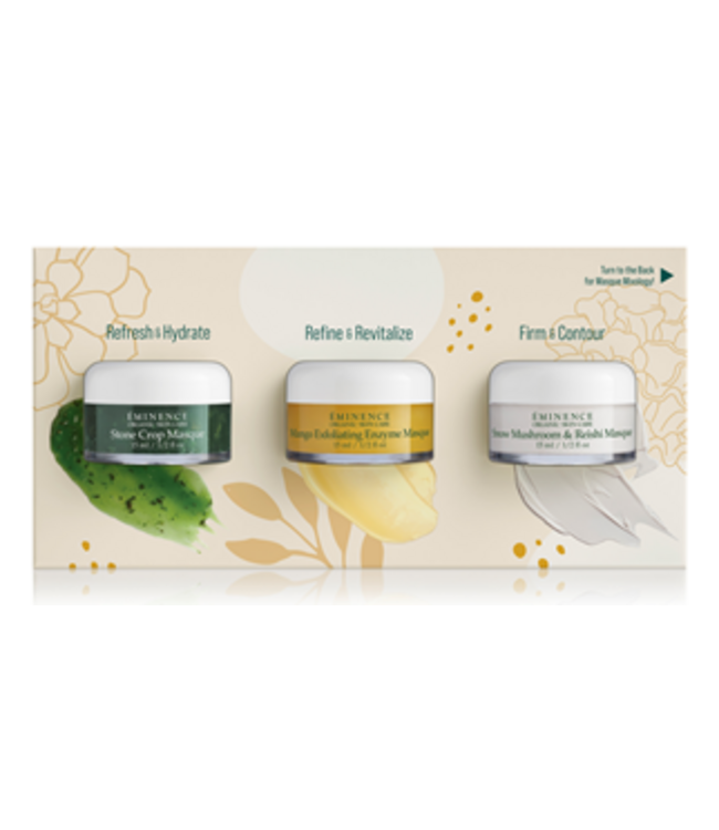 Éminence Organics Eminence Mix and Masque Trio: Refine & Restore Gift set