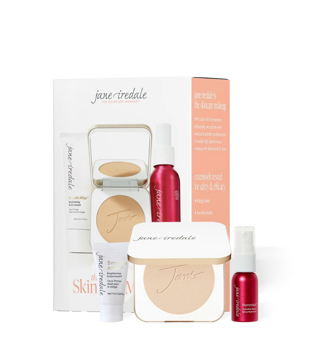 Jane Iredale ACTIE | System Box met mini primer & spray CADEAU