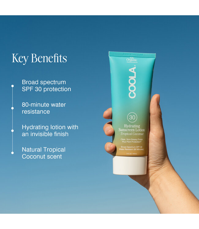 Coola Hydrating Sunscreen Lotion SPF30 | Tropical Coconut