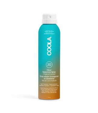 Coola Clear Sunscreen Spray SPF30 | Tropical Coconut