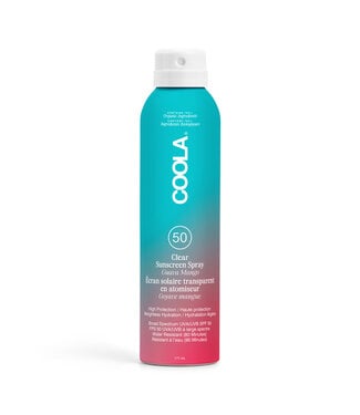 Coola Clear Sunscreen Spray SPF50 | Guava Mango