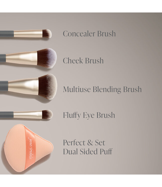 Jane Iredale Pro Series Essential Brush Set
