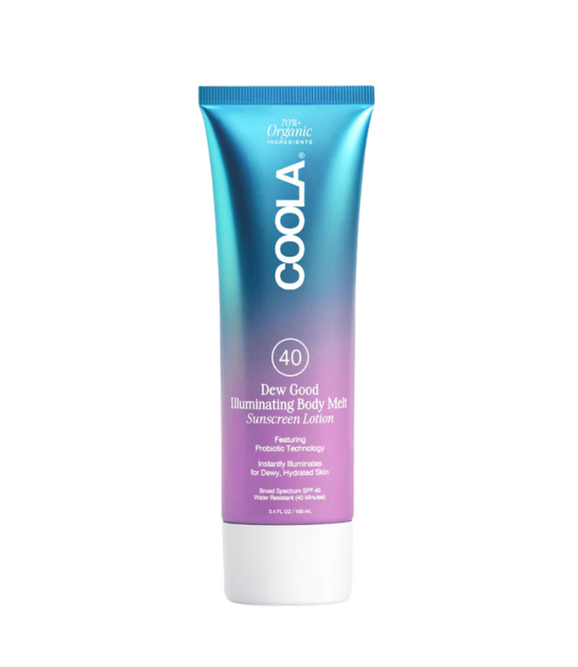 Coola Dew Good Illuminating Body Melt Lotion SPF40