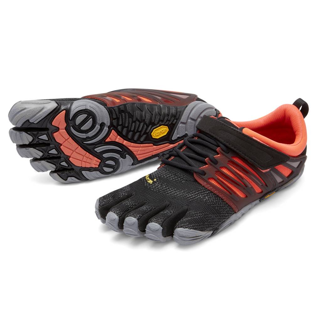 Vibram FiveFingers V-Train - Black-Coral - Grey- Dames