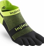 Injinji RUN Lightweight - Lichtgewicht teensokken - No Show - Grasshopper