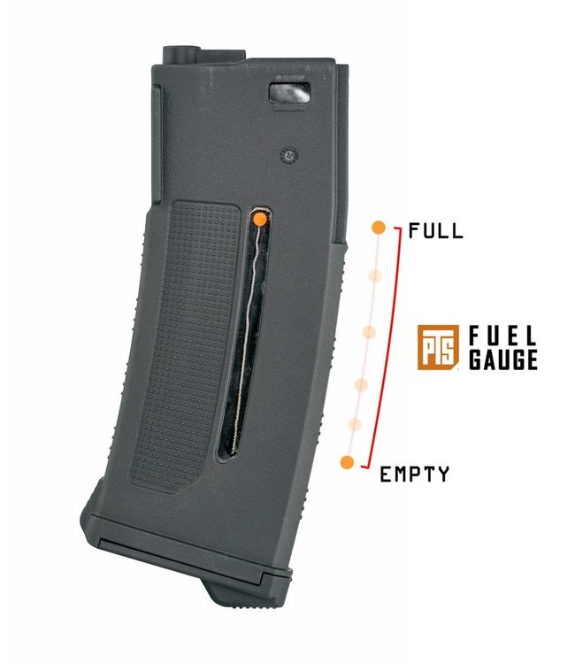 EPM 1 (Enhanced Polymer Magazine) 250rds midcap magazijn - Black