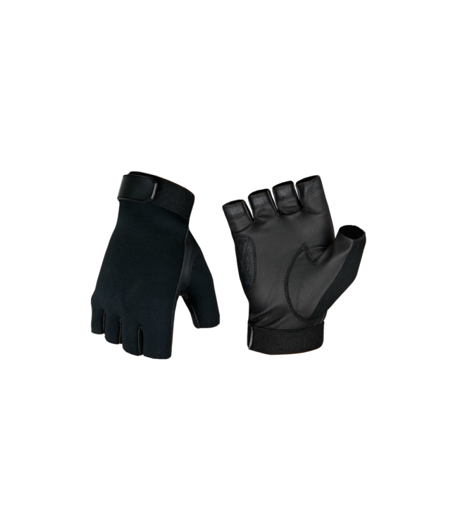 Half Finger Shooting Gloves - Black