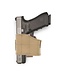 Warrior Universele Pistol Holster Linkshandig - Coyote