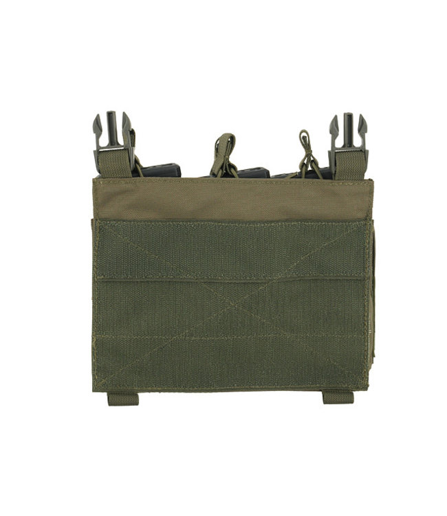 Front panel 5.56/Pistol buckle up Pouch voor Modular Plate Carrier - OD