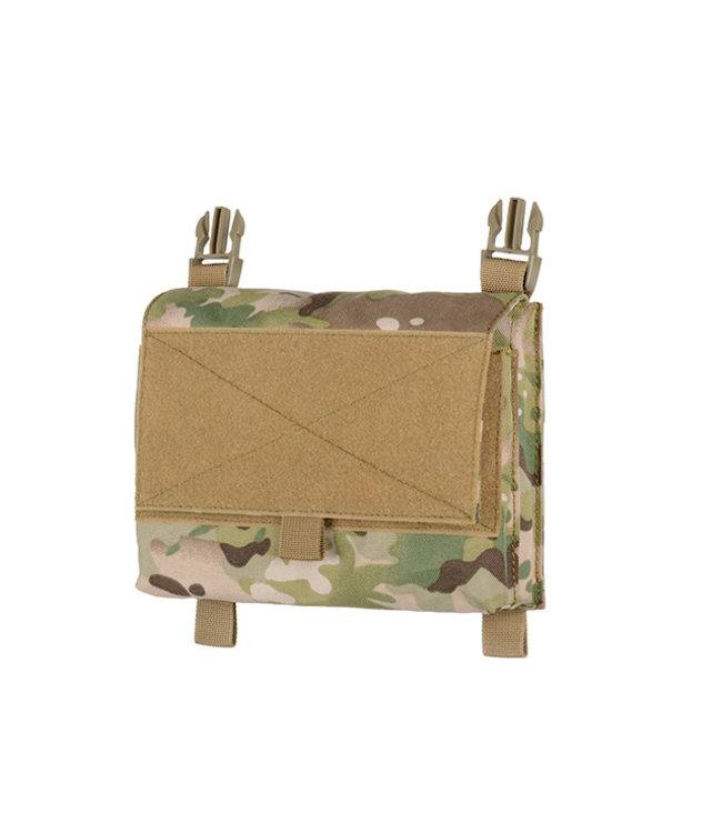 Front panel buckle up met kangaroo Pouch voor Modular Plate Carrier - Multicam