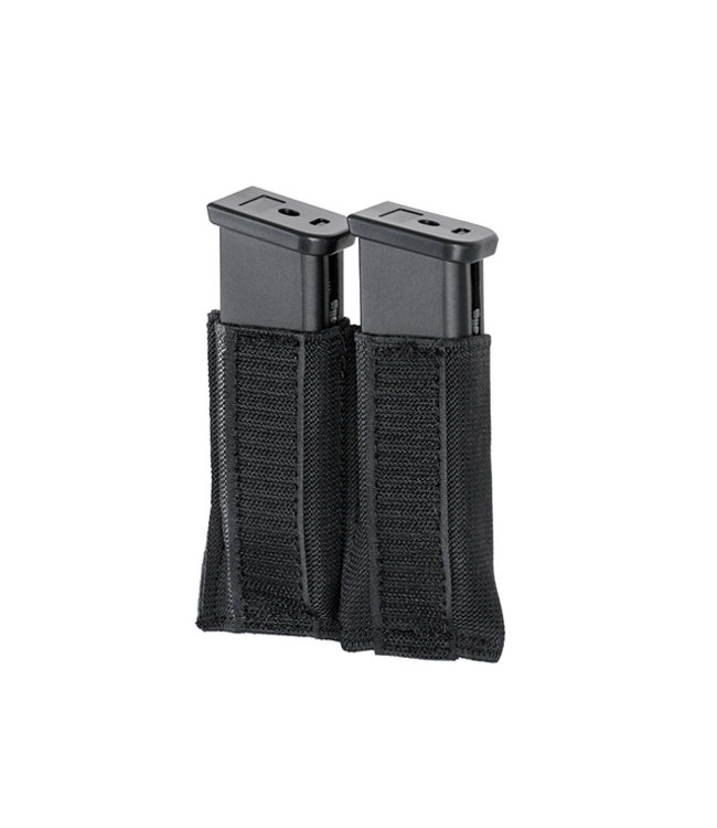 Kangaroo pouch Double pistol Magazine insert - Black