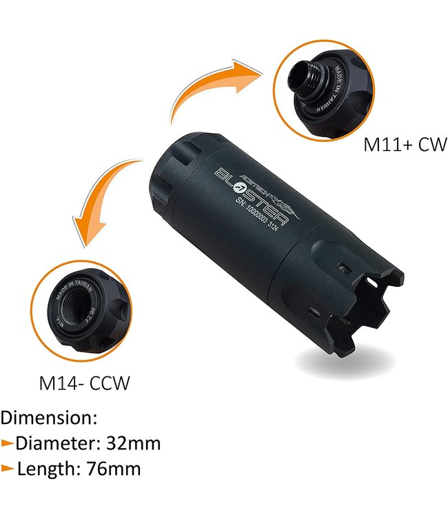 Blaster tracer unit - Black