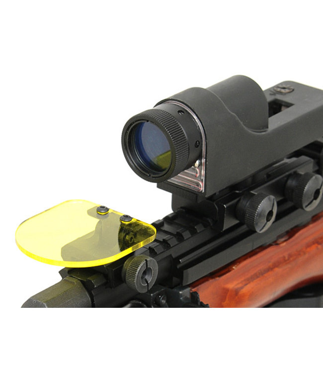 Foldable scope/Red dot sight lens protector