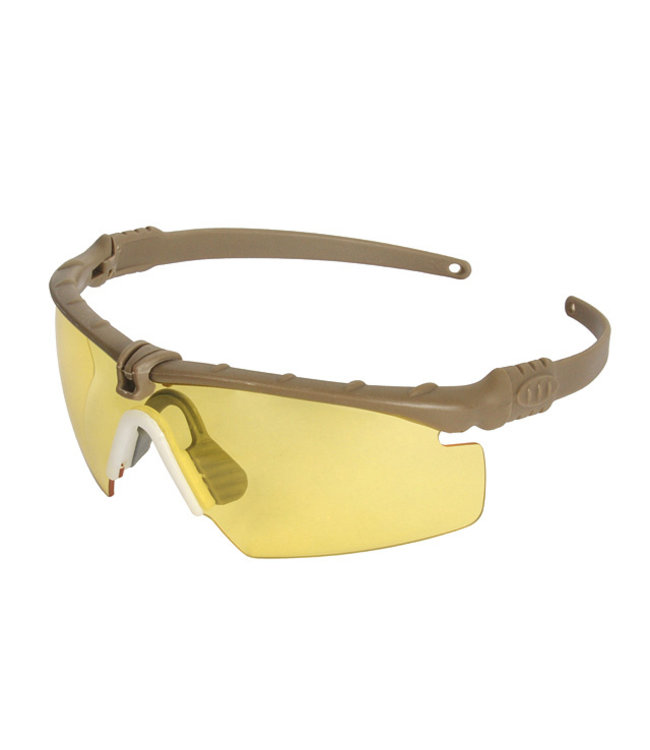 Tactical Glasses - Tan/geel