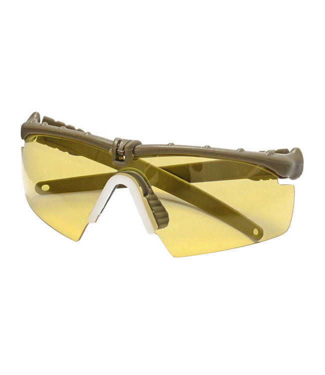Tactical Glasses - Tan/geel