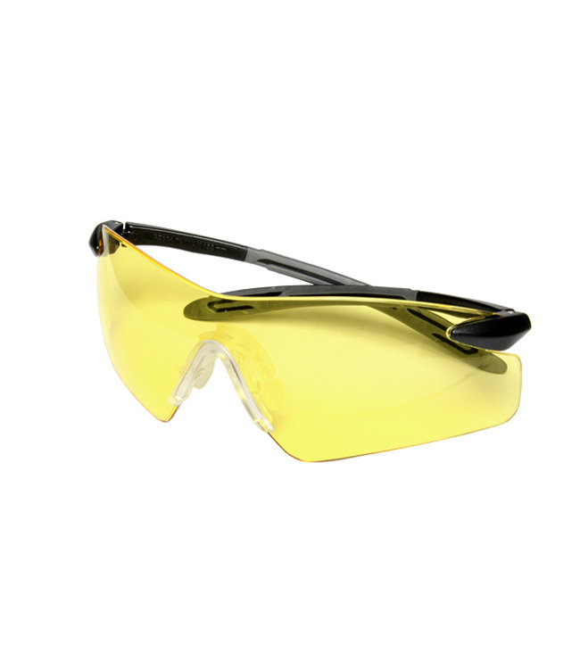Ballistic eyewear Interpid II - Zwart/geel