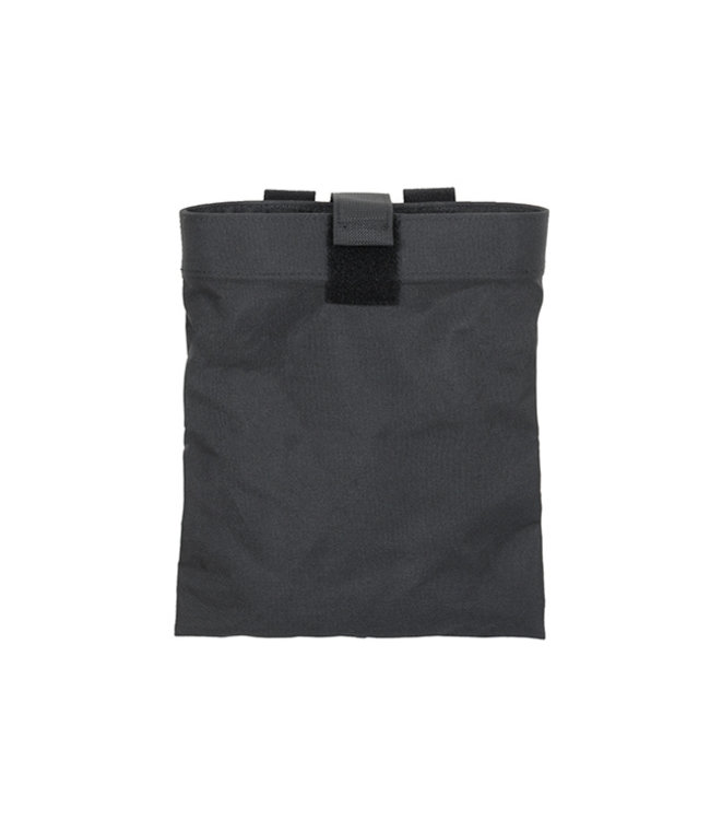 Roll up dump pouch  - Zwart