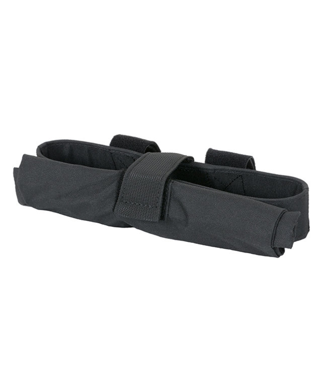 Roll up dump pouch  - Zwart