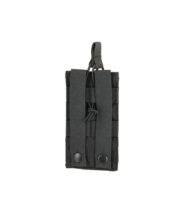 Open top Single magazine pouch voor 5.56 - Zwart