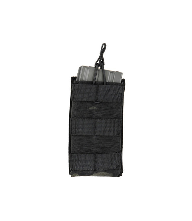Open top Single magazine pouch for 5.56 - Multicam  black