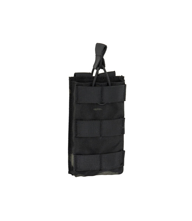 Open top Single magazine pouch for 5.56 - Multicam  black