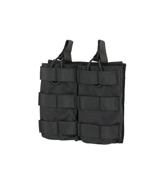8Fields Open top Double magazine pouch for 5.56 - Black