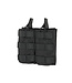 8Fields Open top Double magazine pouch voor 5.56 - Zwart