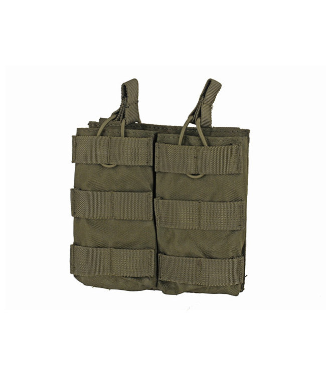 Open top Double magazine pouch voor 5.56 - OD